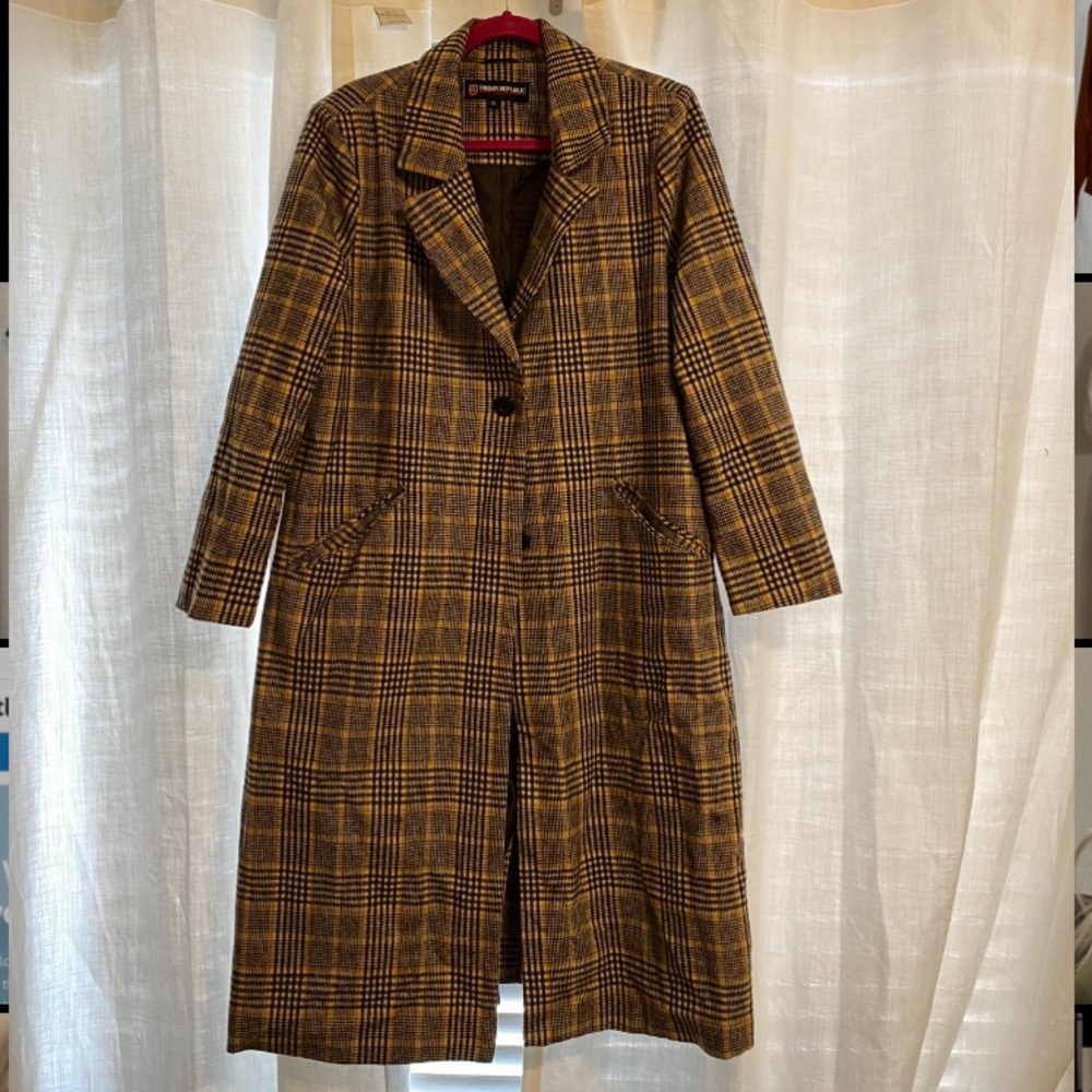 Plaid coat